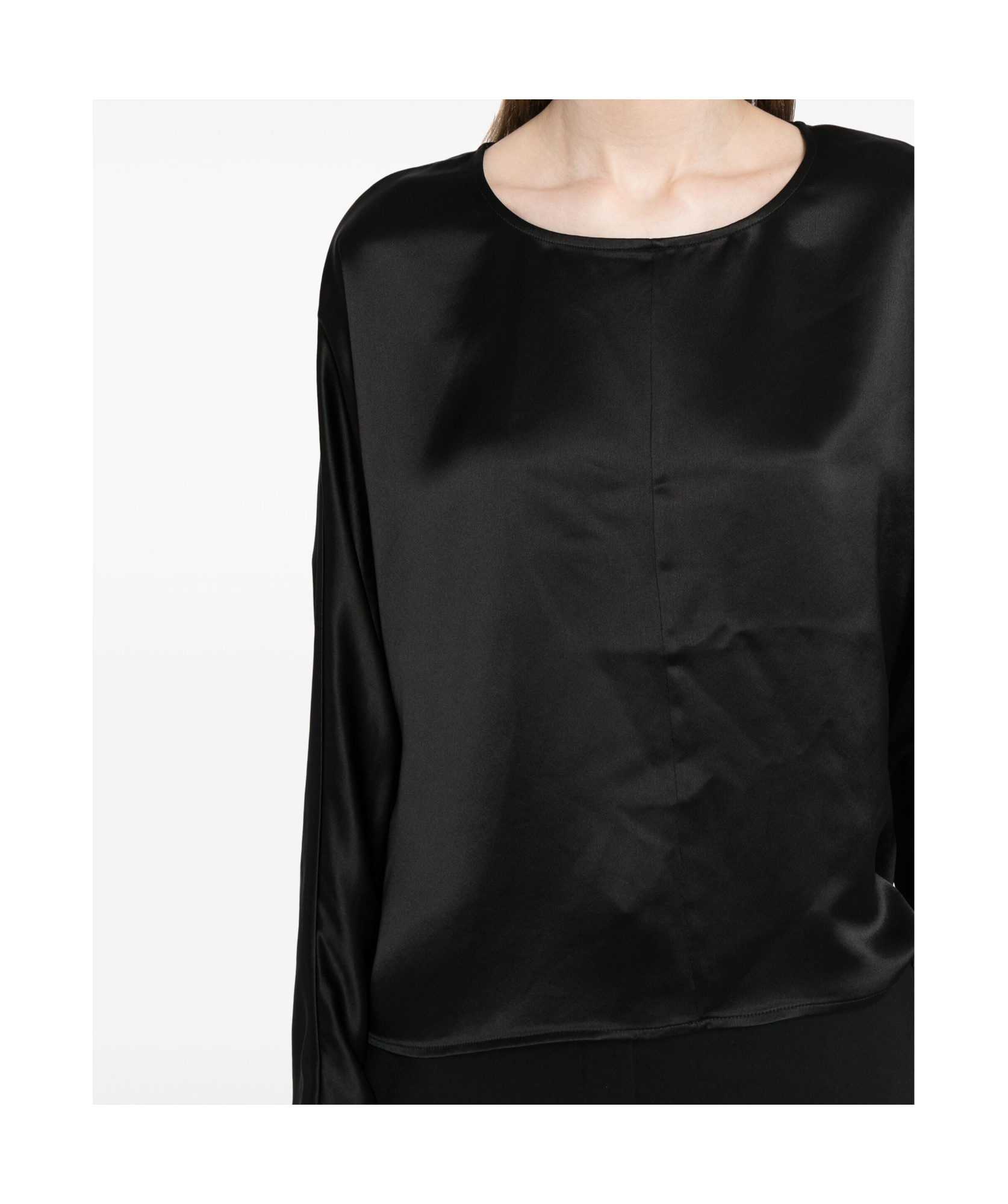 By Malene Birger Odelleys Satin Blouse In Black