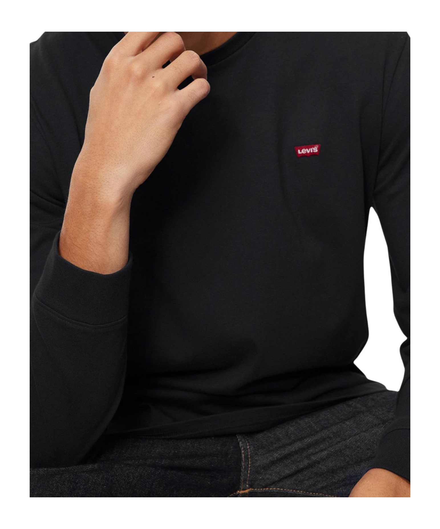 Levi's Long-sleeve T-shirt In Black