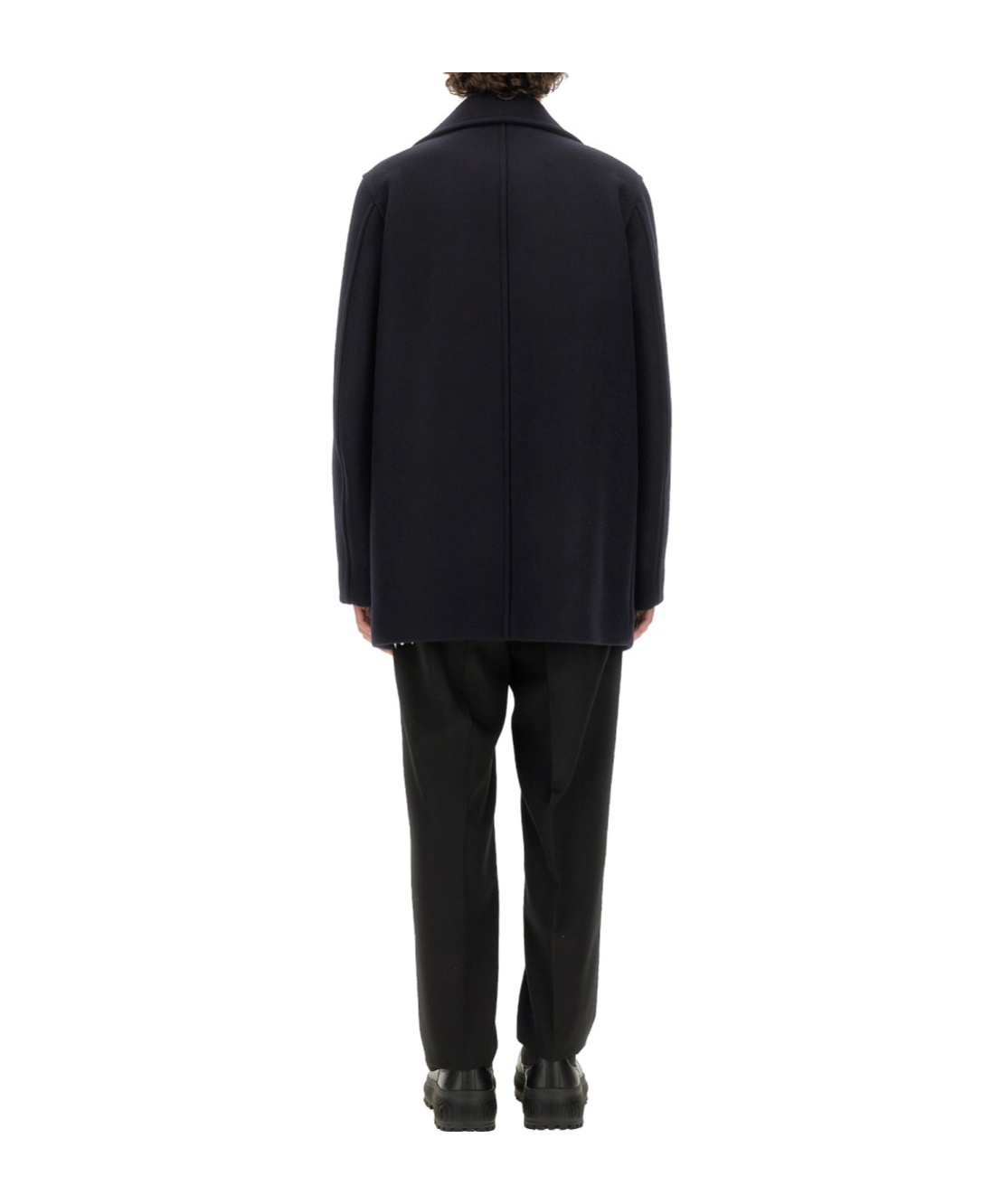 Jil Sander "caban" Jacket In Black