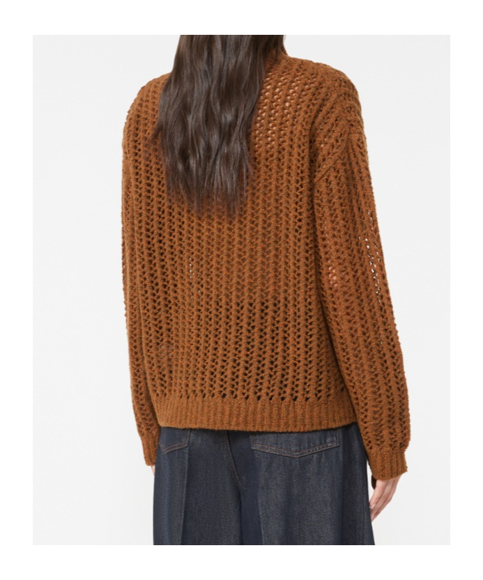 Max Mara Qualya Cardigan In Brown