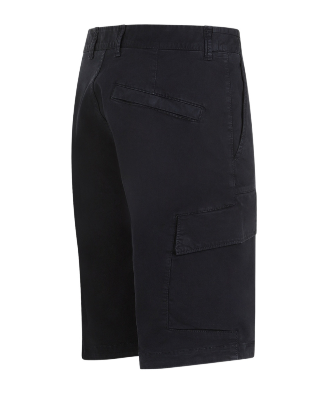 Stone Island Men Slim-fit Cargo Bermuda Shorts With Zip Pockets In Blue
