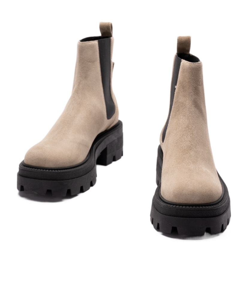 Sergio Rossi Round-head Short Boots In Black