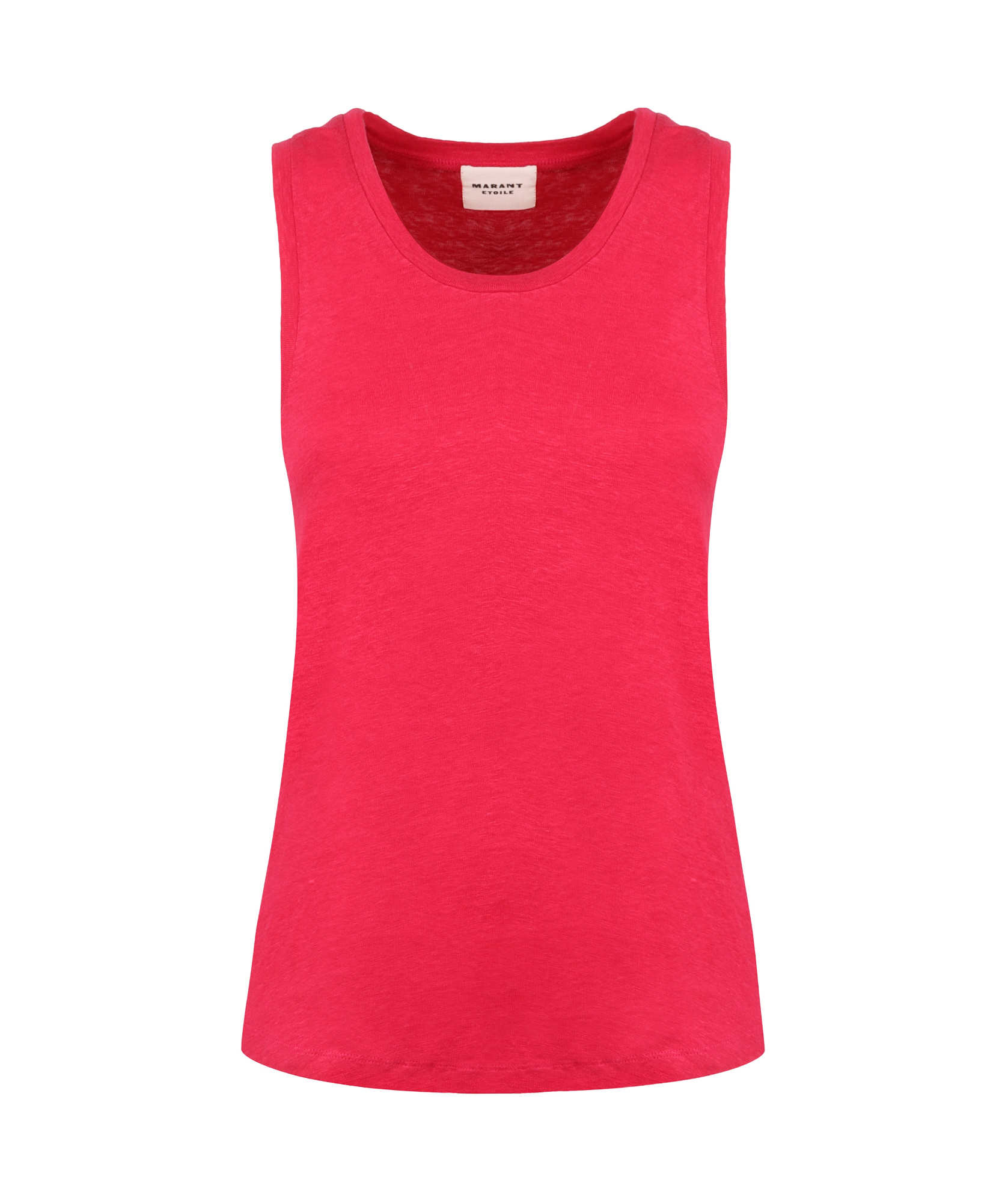 Isabel Marant Étoile Sleeveless Arielle Tank Top With Round Neck In Red