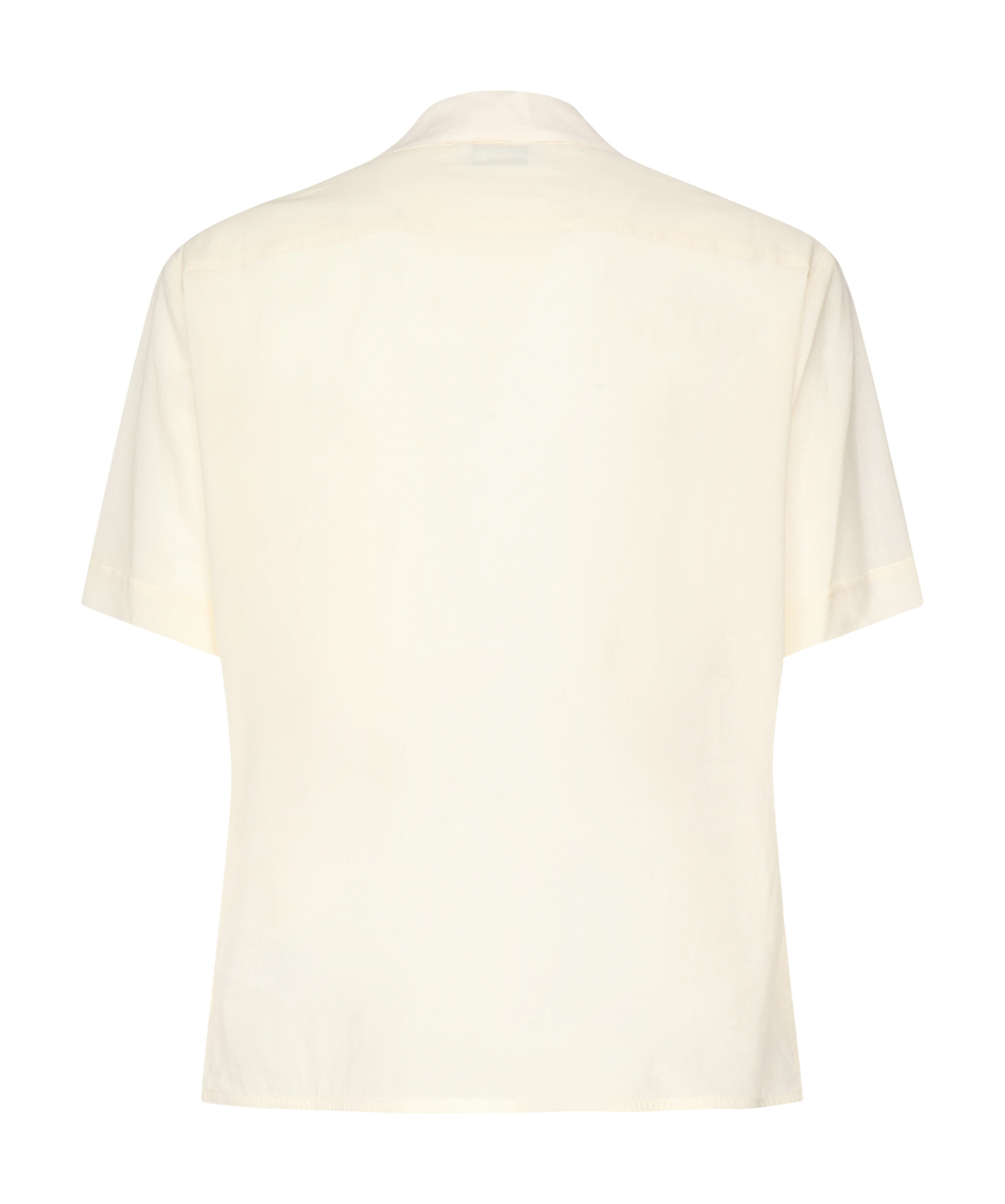 Magliano Patch-pocket Camp-collar Shirt In White