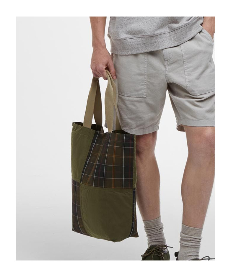 Shop Barbour Transport Tote Bag In Green