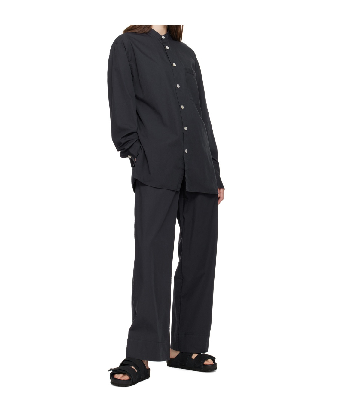 Tekla X Birkenstock Collaboration Uji Slides In Black