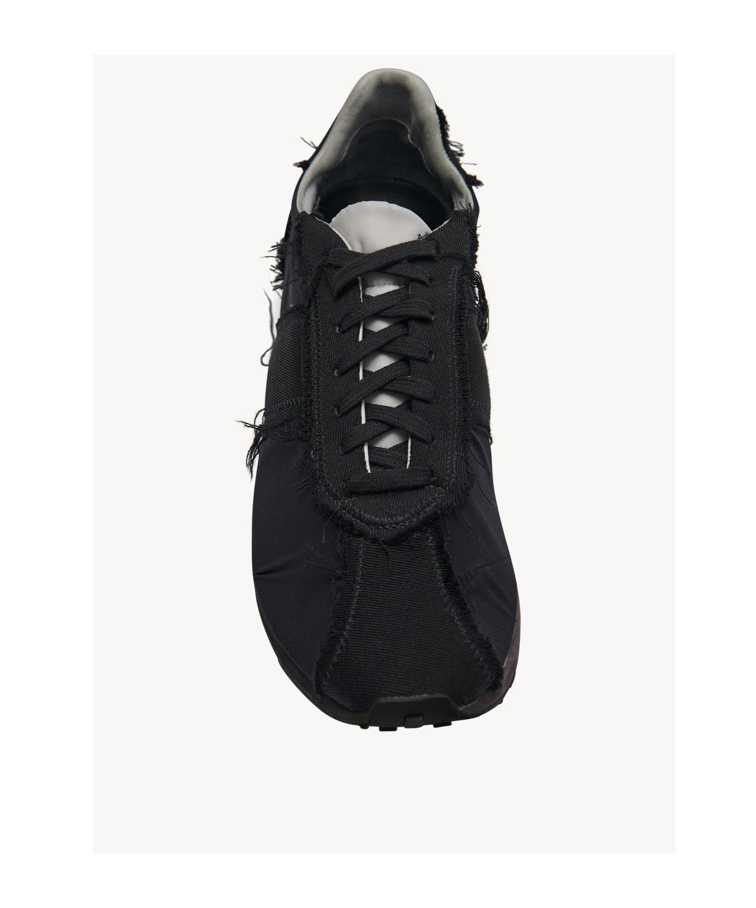 The Row Sneakers Mica In Tessuto Nero Uomo In Black