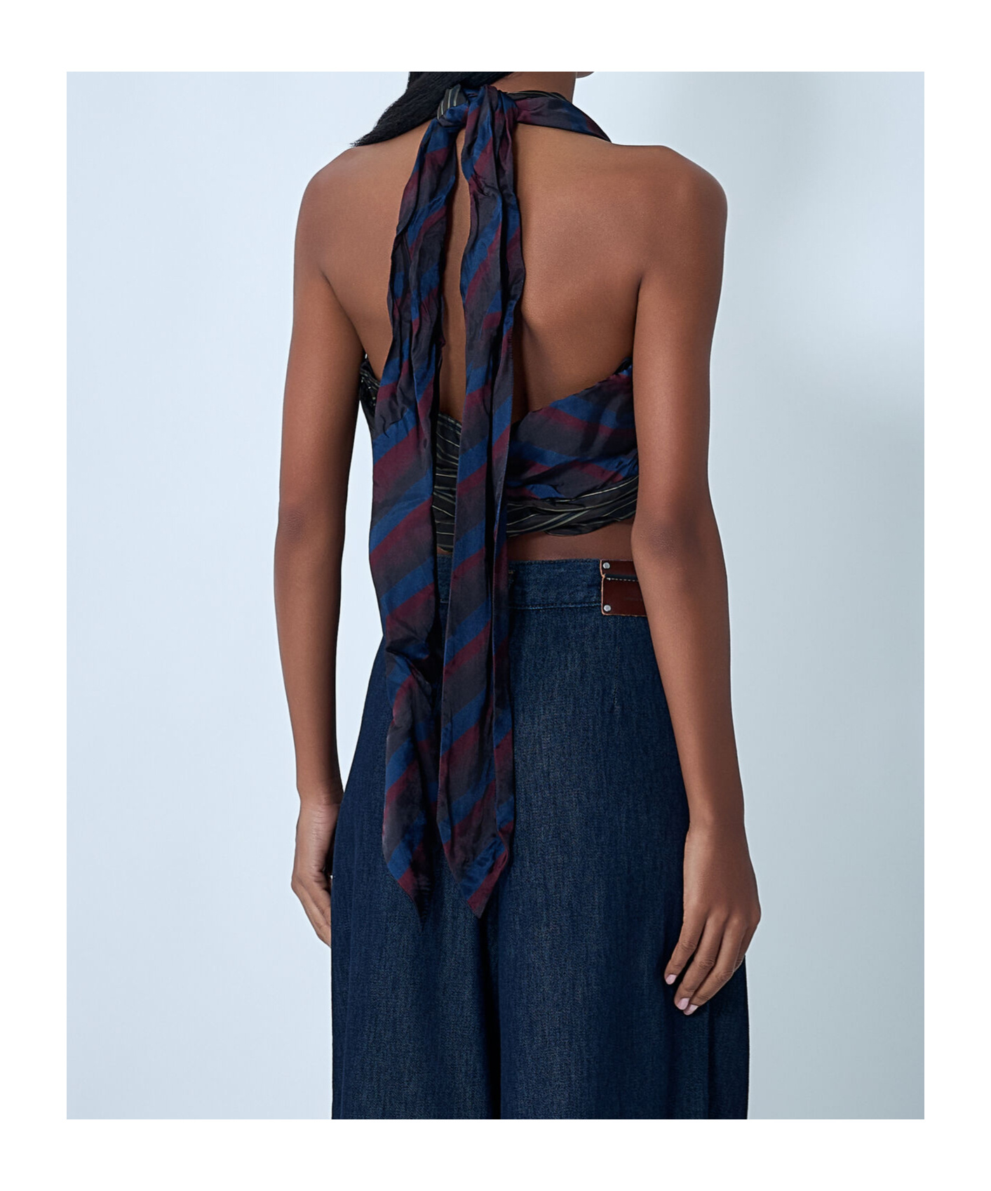 Dries Van Noten Women Draped Top In Black