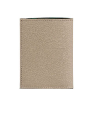 Marni Venice Bi-fold Leather Wallet In Neutral