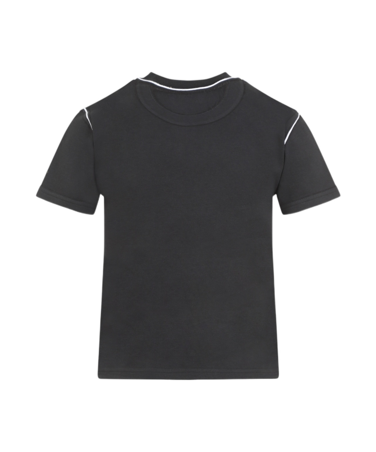 Gucci Logo Print T-shirt In Black