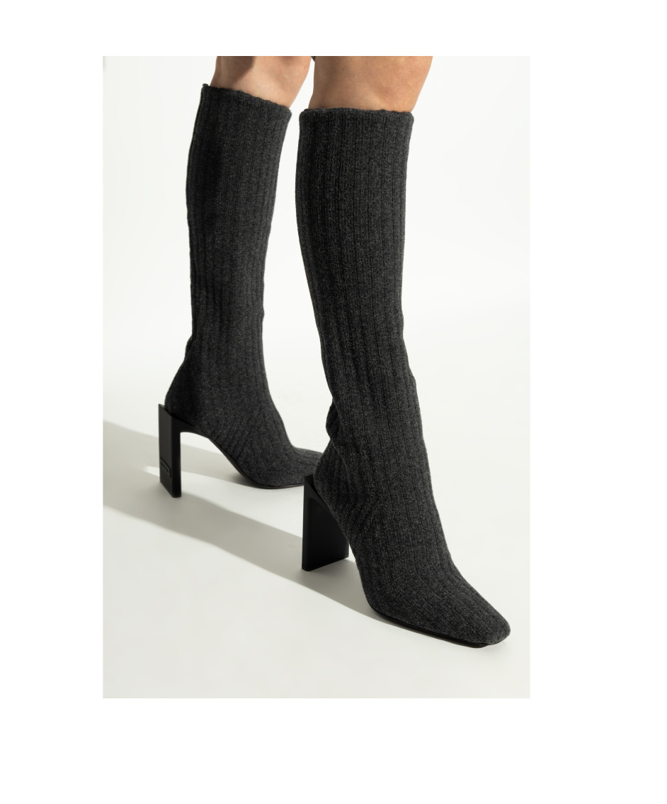 Fear Of God Knitted Boots In Black