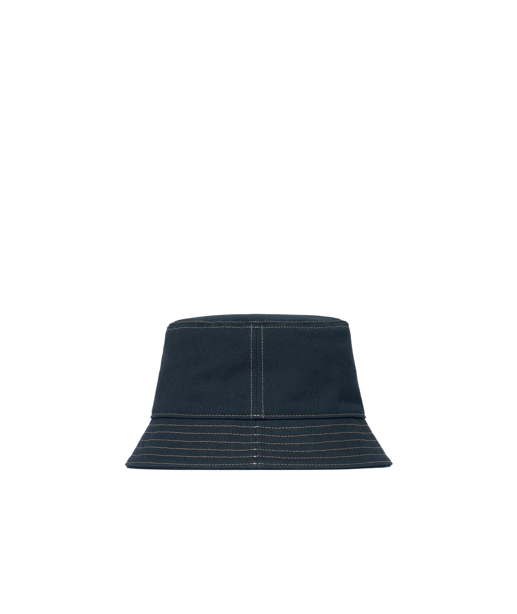 Gucci Printed Cotton Canvas Bucket Hat In Dark Blue