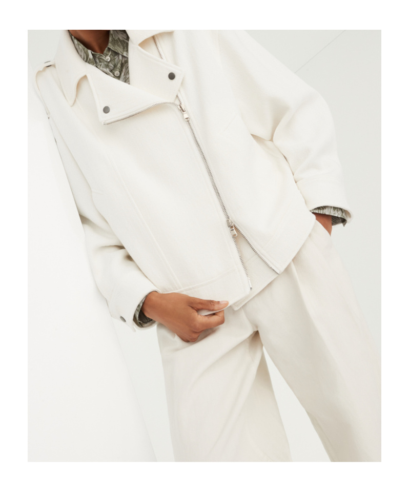 Brunello Cucinelli Blazer Woman Color White In White