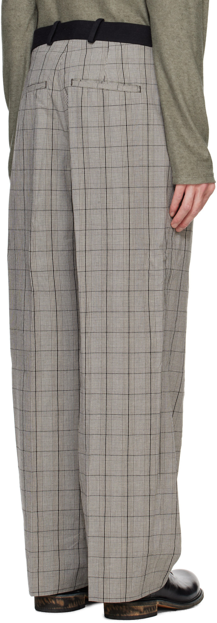 Our Legacy Gray Borrowed Chino Trousers In Gray