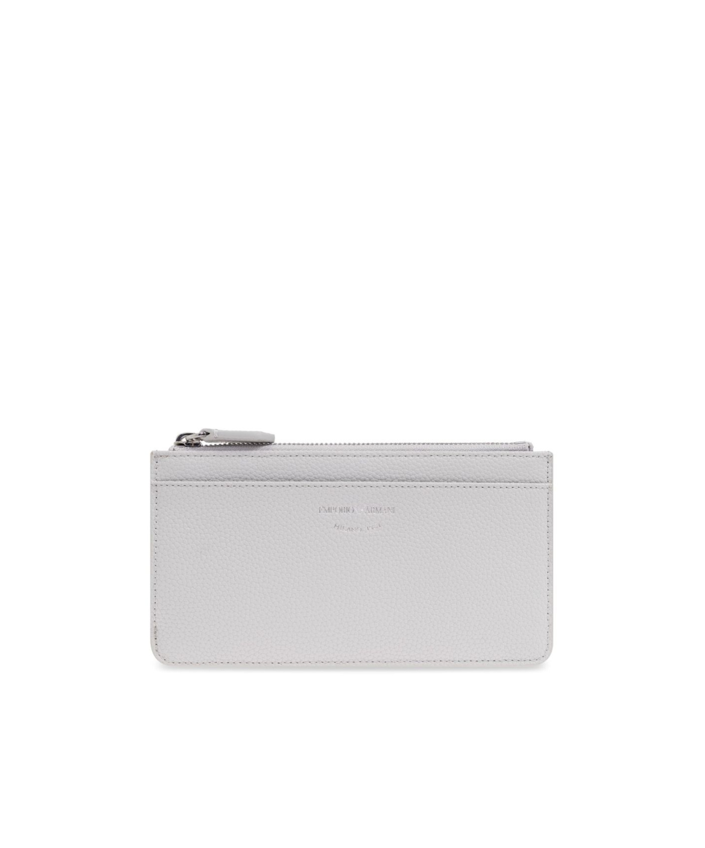 EMPORIO ARMANI DEBOSSED LOGO WALLET
