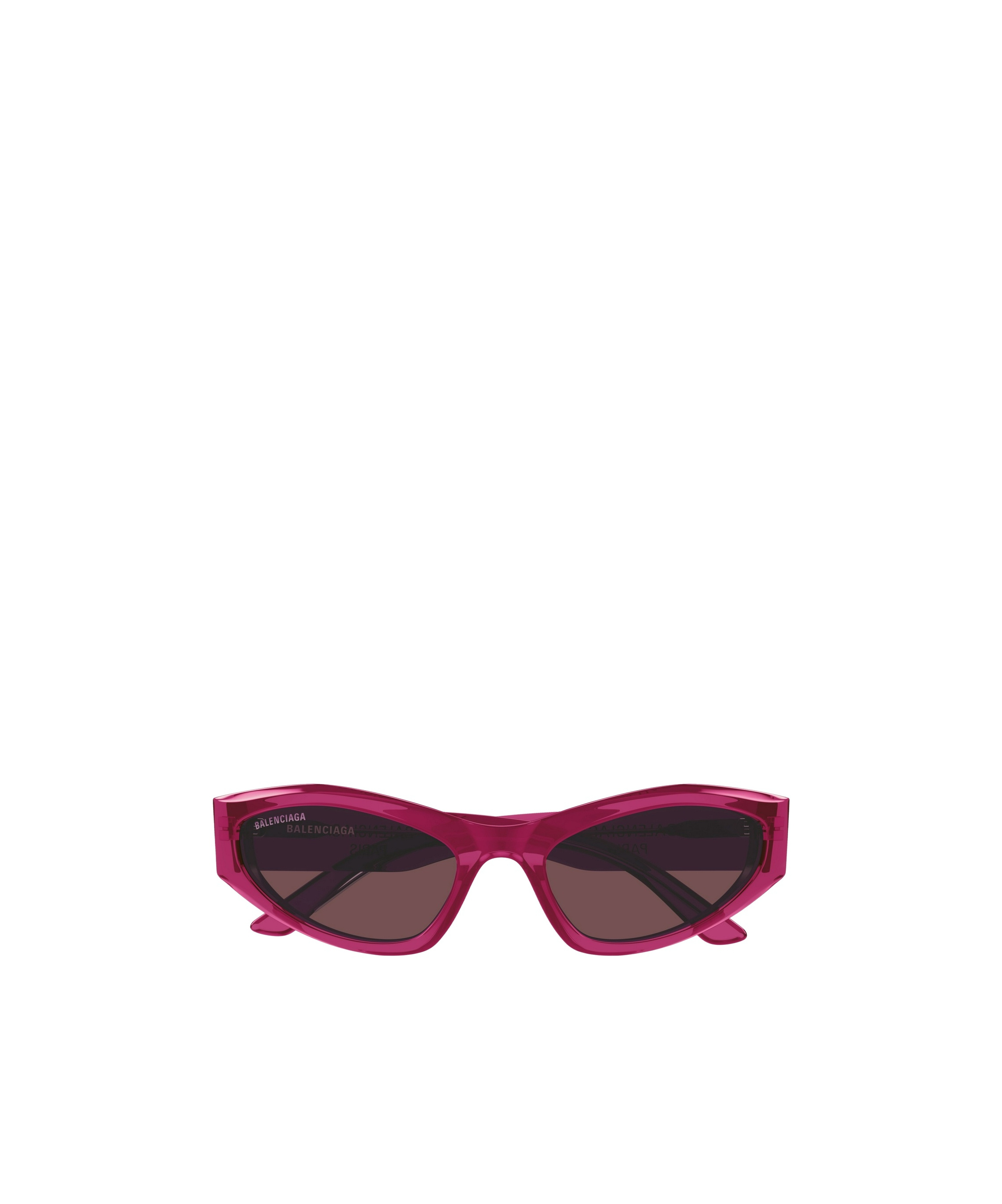 Balenciaga Eyewear Cat-eye Frame Sunglasses In Red