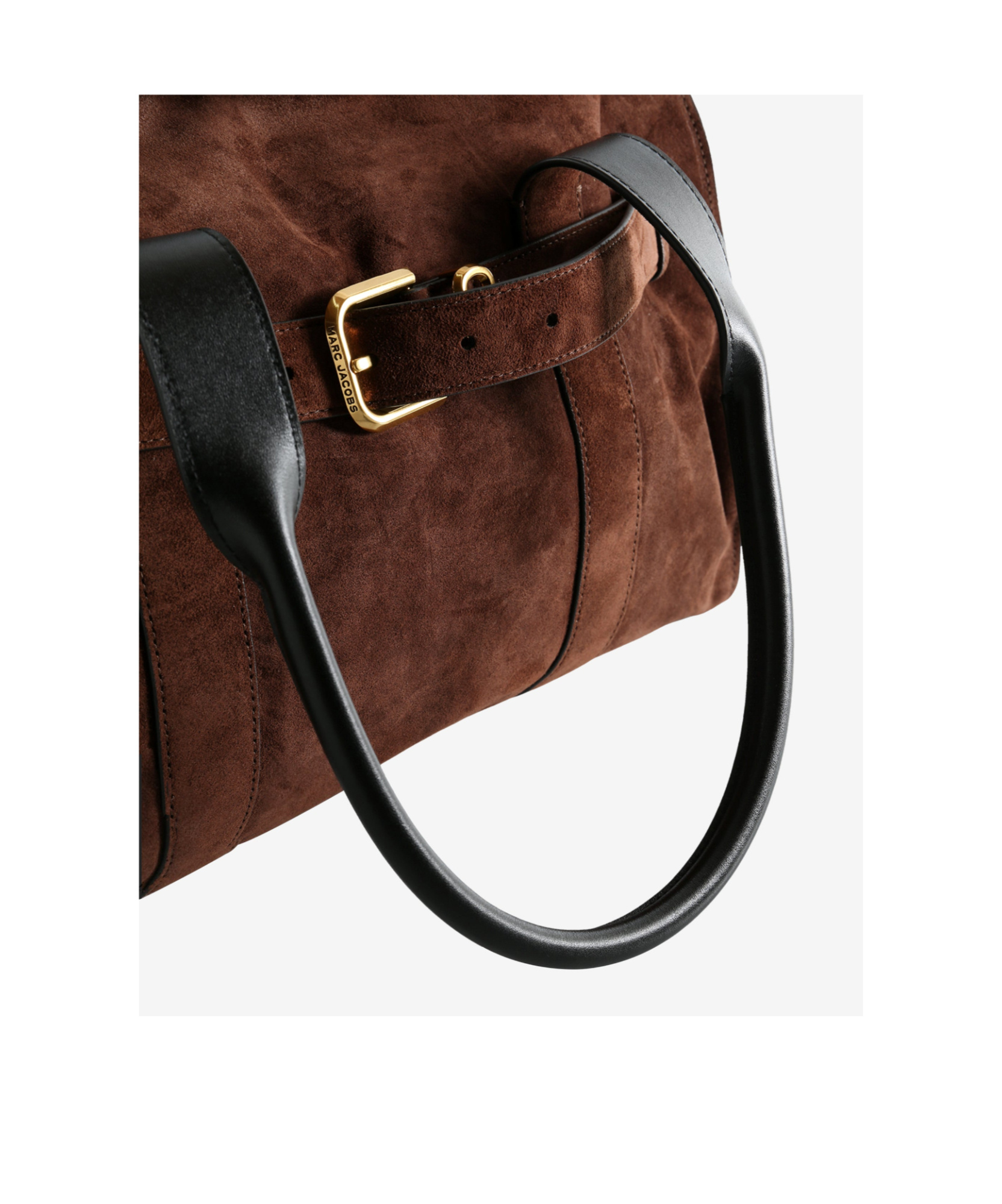 Marc Jacobs Double Handle Handbag In Brown