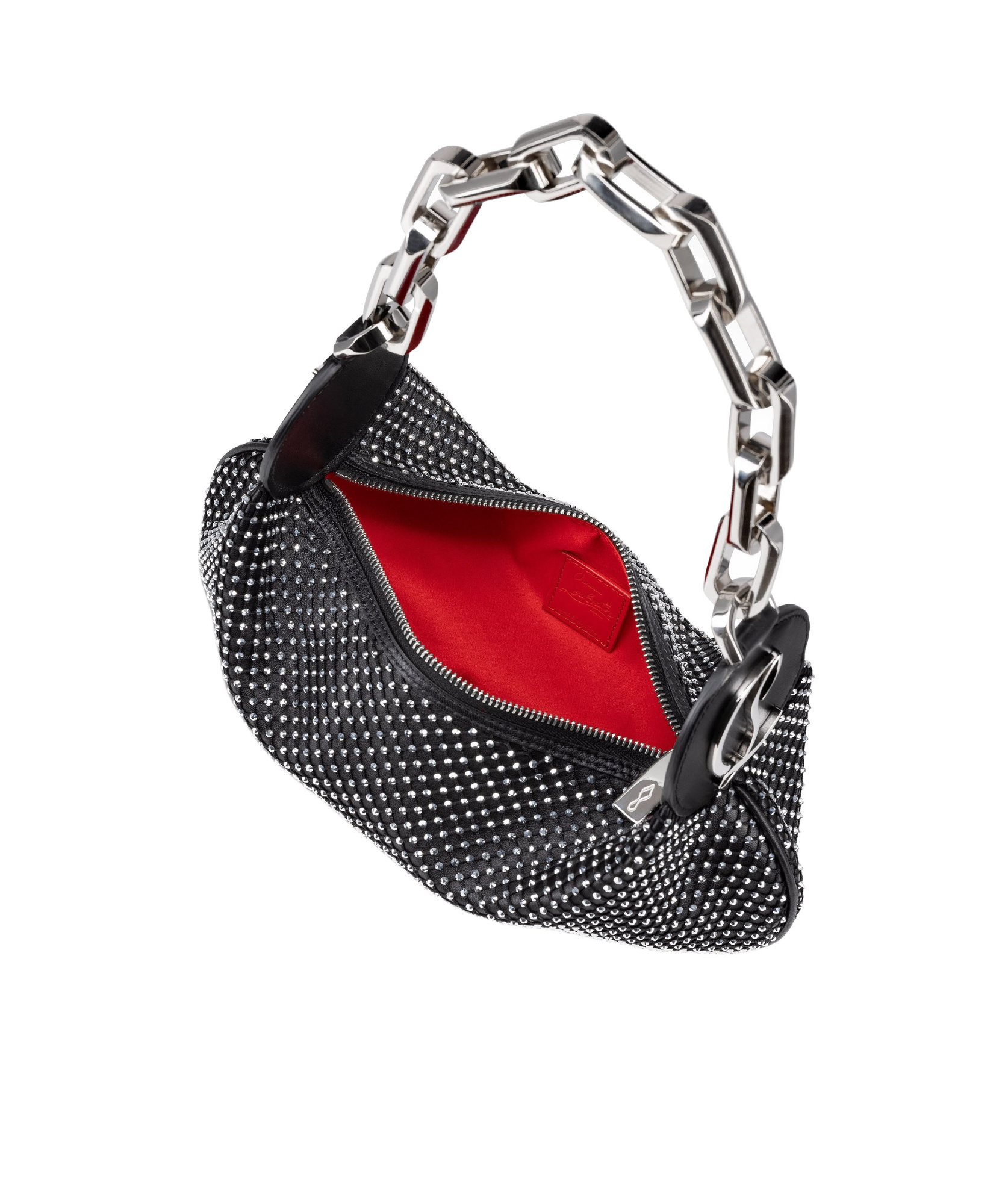 Christian Louboutin Le 54 Chain Shoulder Bag In Black
