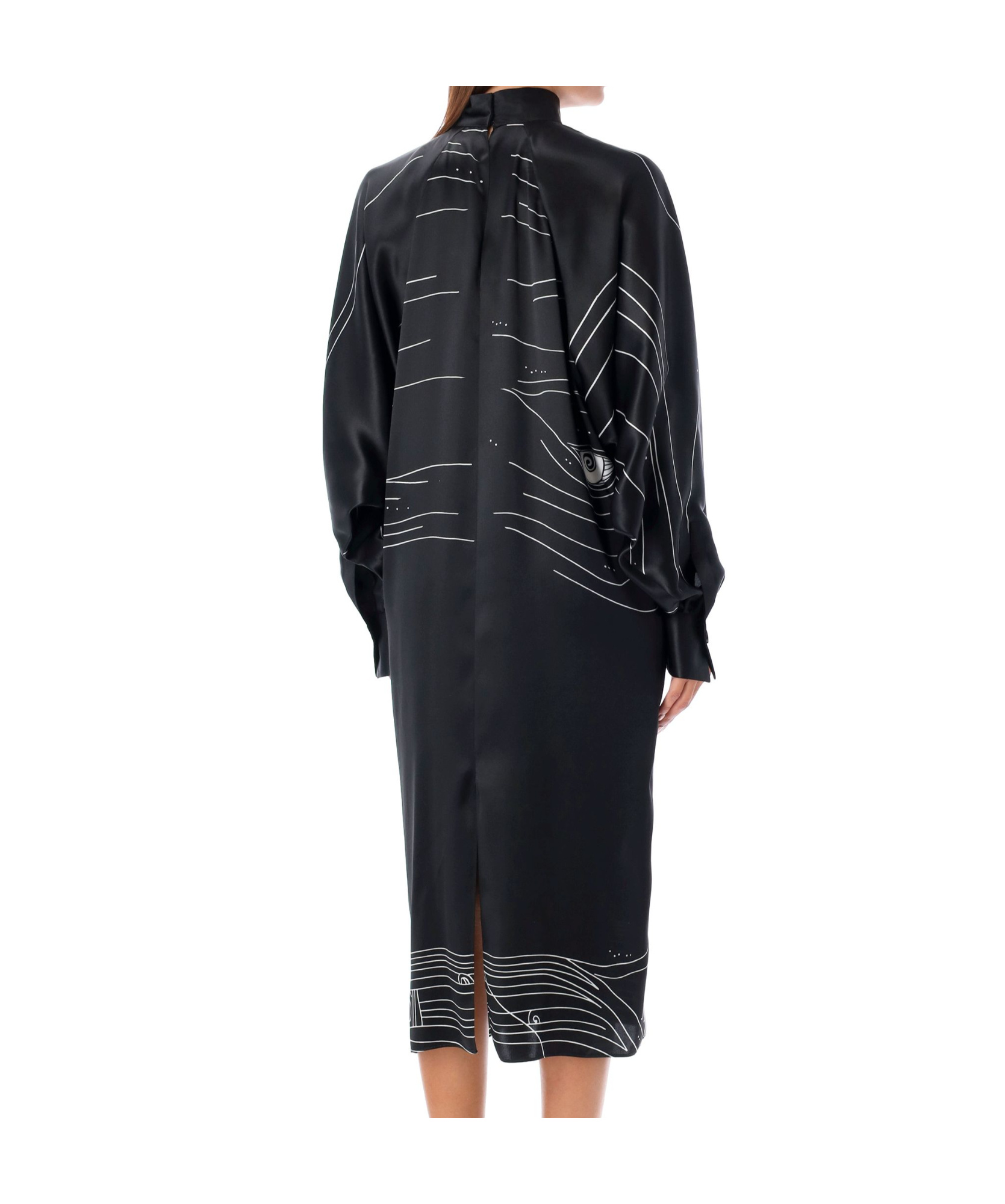 Ferragamo Adidas Originals Baloon Mini Dress In Black