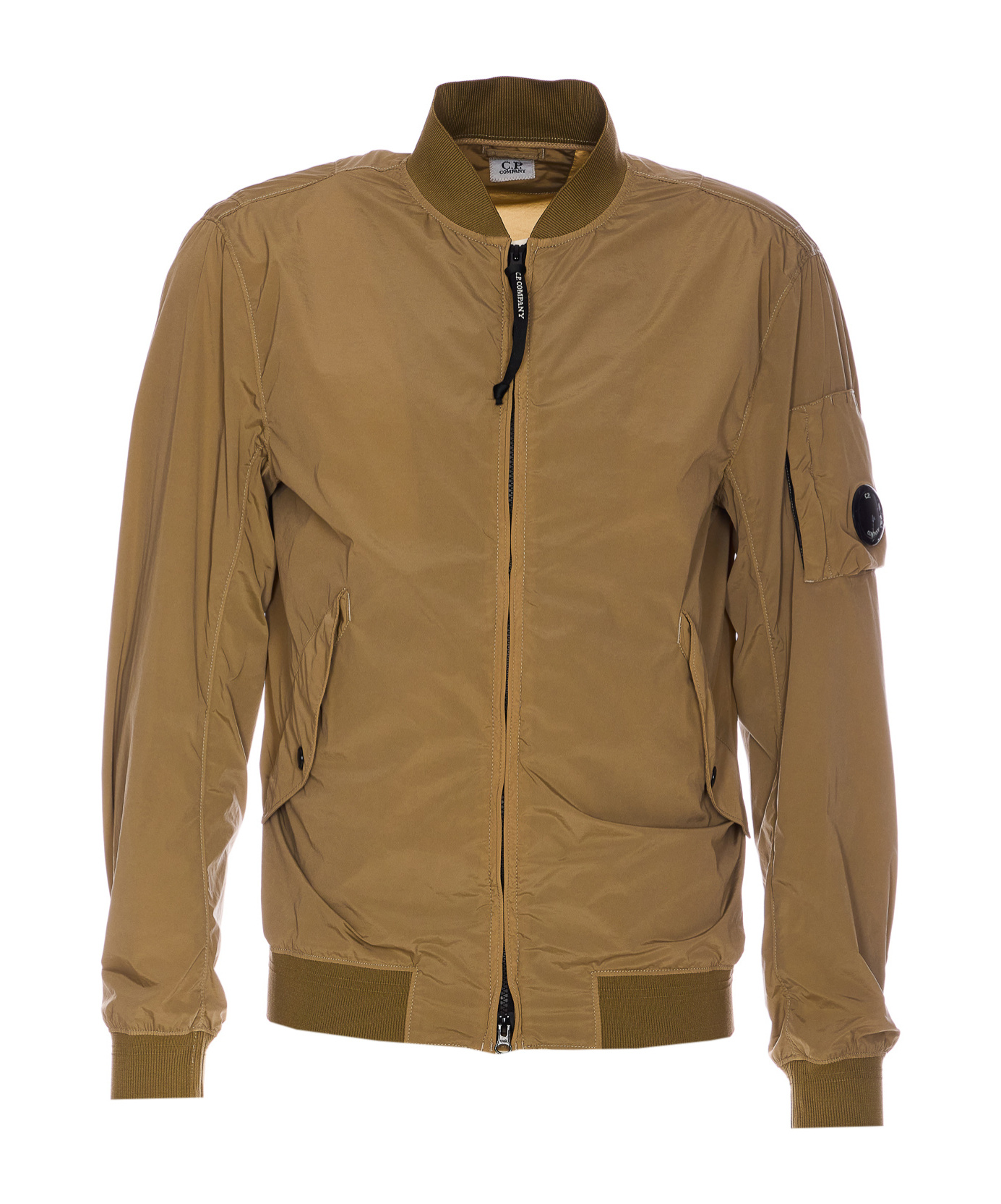 C.p. Company Bomber Jacket In Green