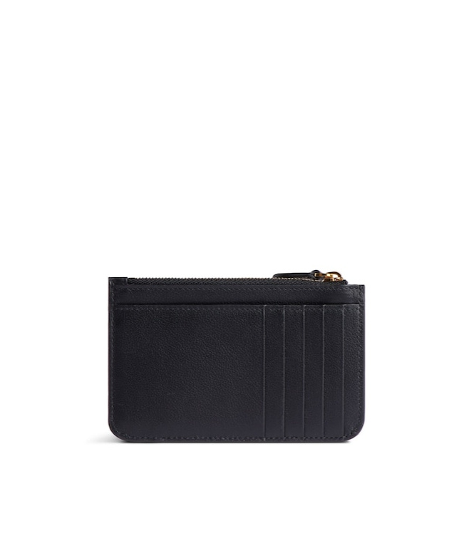 Balenciaga Cash 2.0 Long Change And Card Holder In Black