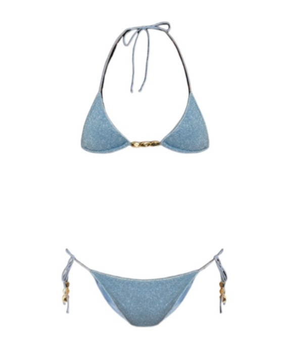 Oseree Glitter-detailing Bikini