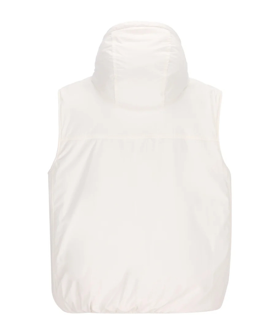 Brunello Cucinelli Drawstring-hood Gilet In White