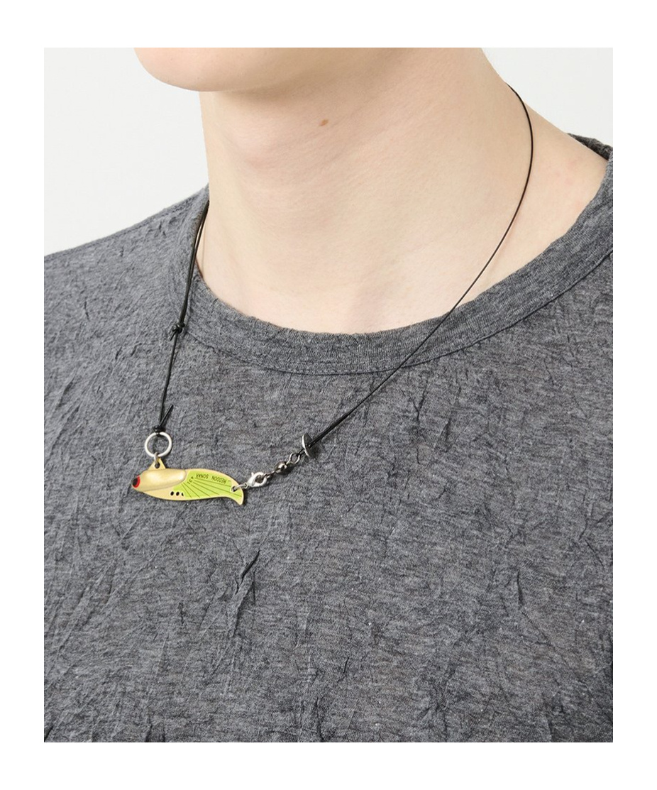 Our Legacy Tadpole Necklace In Black
