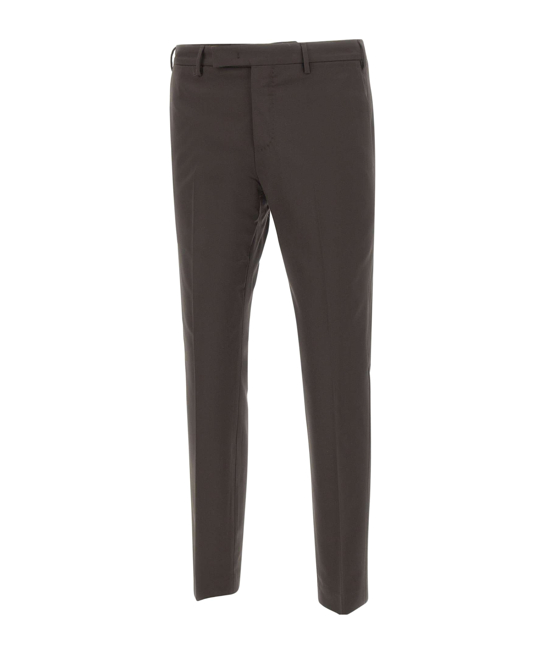 Pt Torino Belt Loop Casual Pants In Brown