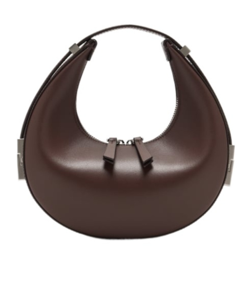 Osoi Zippered Shoulder Bag In Brown