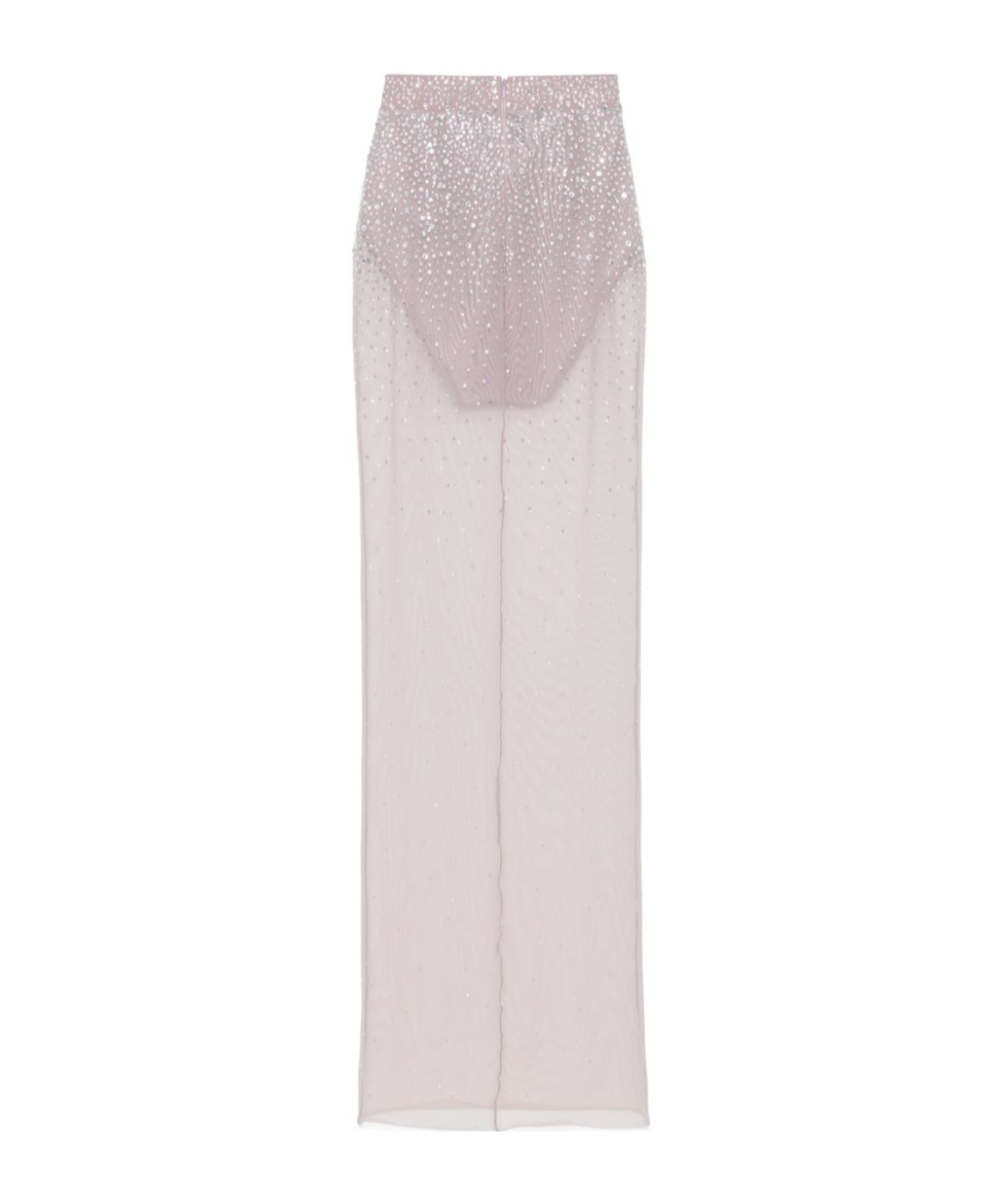 Alex Perry Crystal Mesh Half-length Dress In White