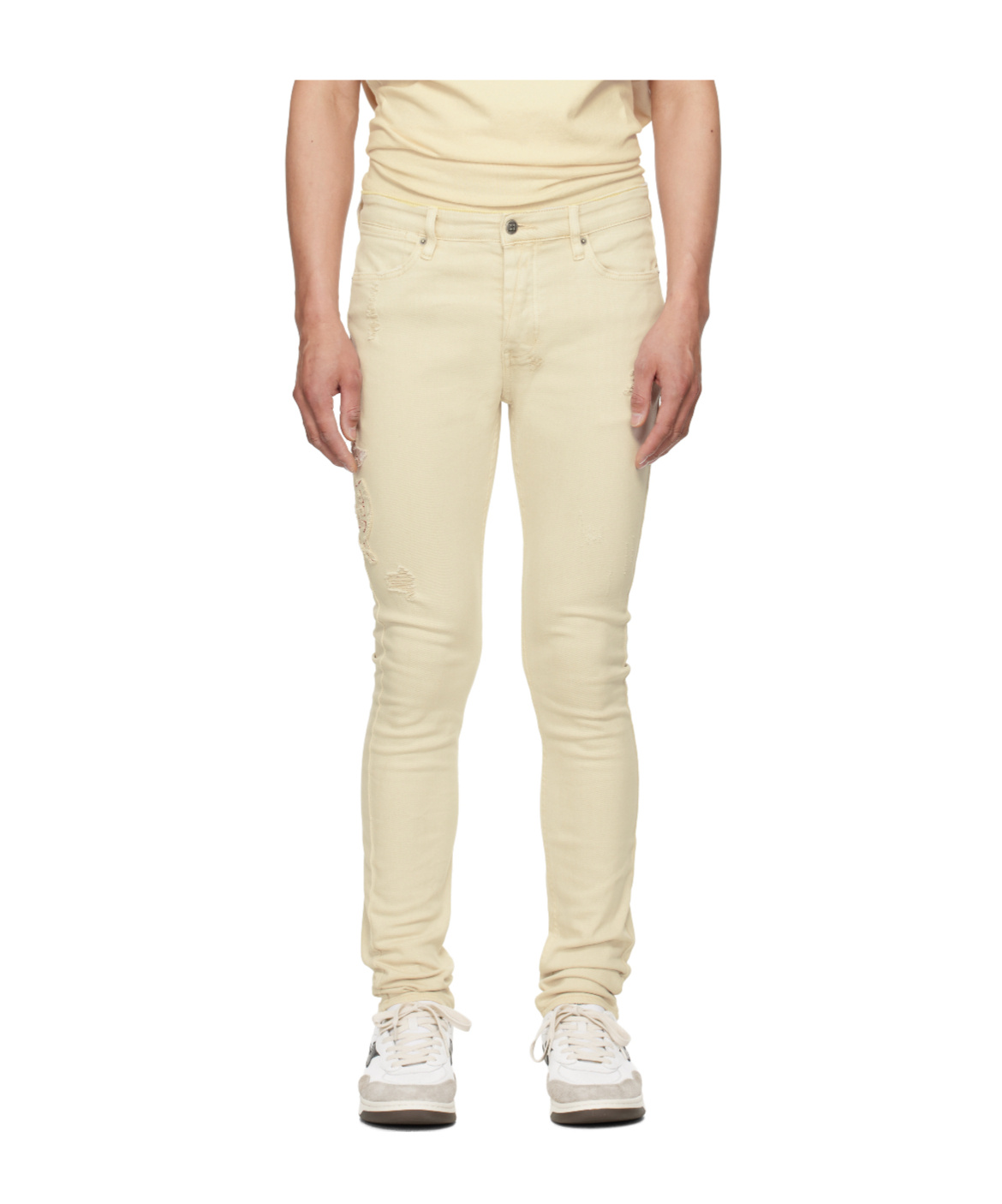 KSUBI OFF-WHITE VAN WINKLE PLAYOFF JEANS 