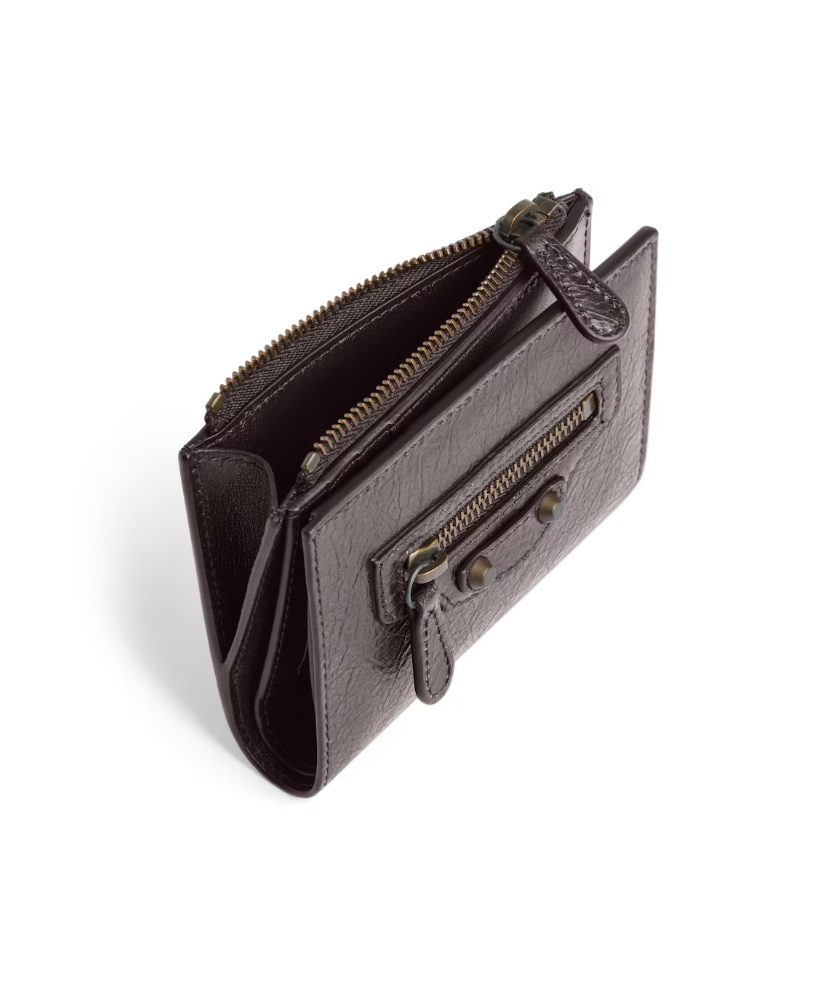 Balenciaga Le City Bifold Wallet In Brown