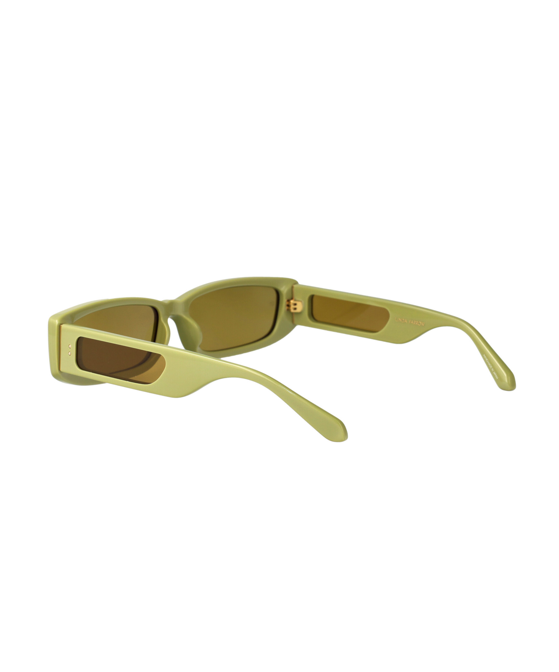 Linda Farrow Rectangle-frame Sunglasses