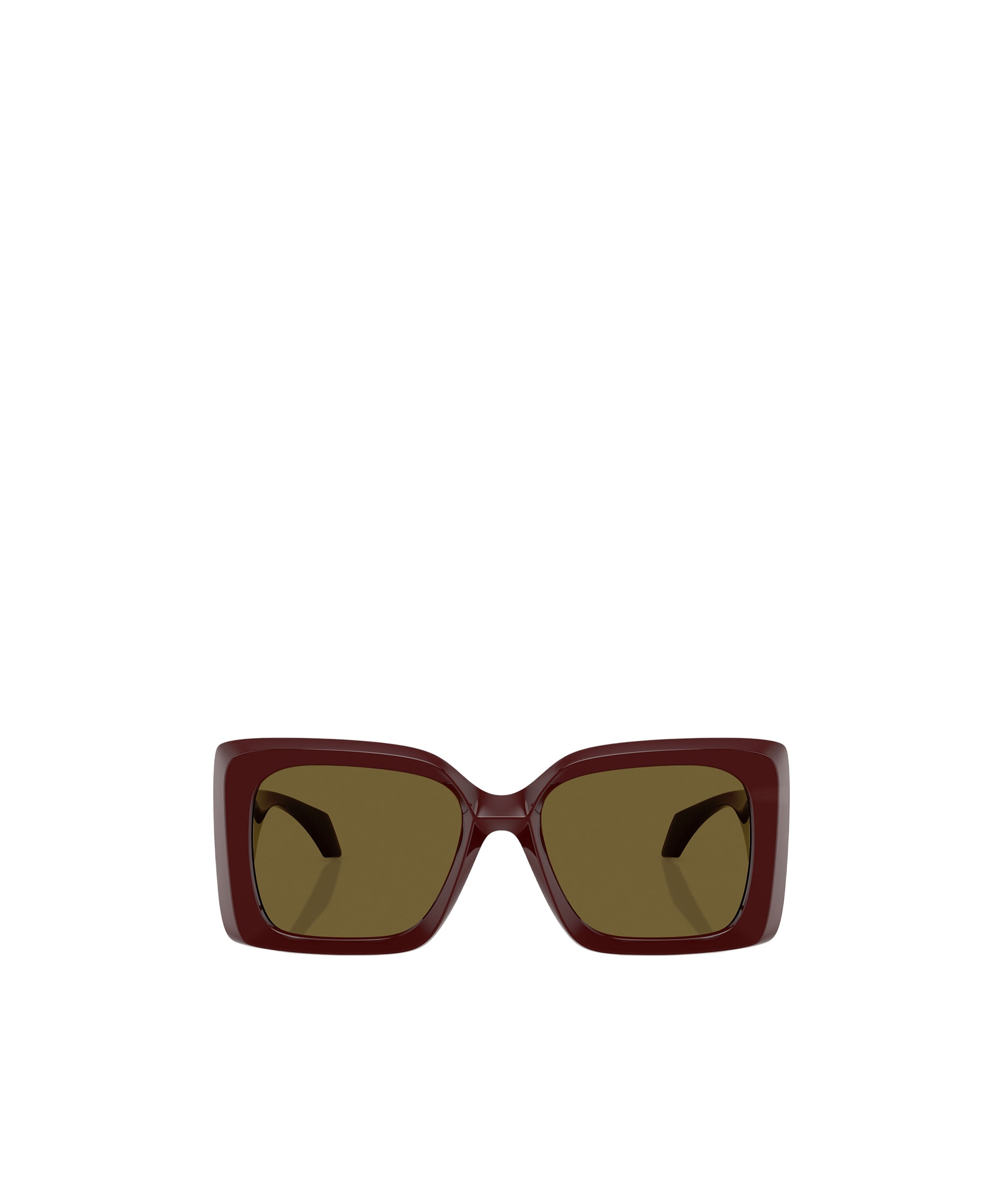 Versace Medusa-plaque Oversized-frame Sunglasses In Green