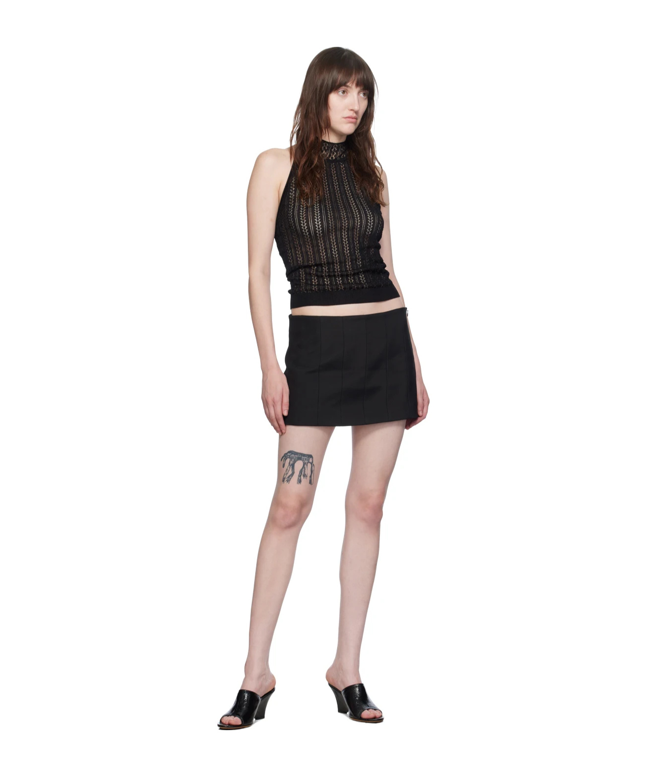 Khaite Black 'the Benedetta' Tank Top In Black