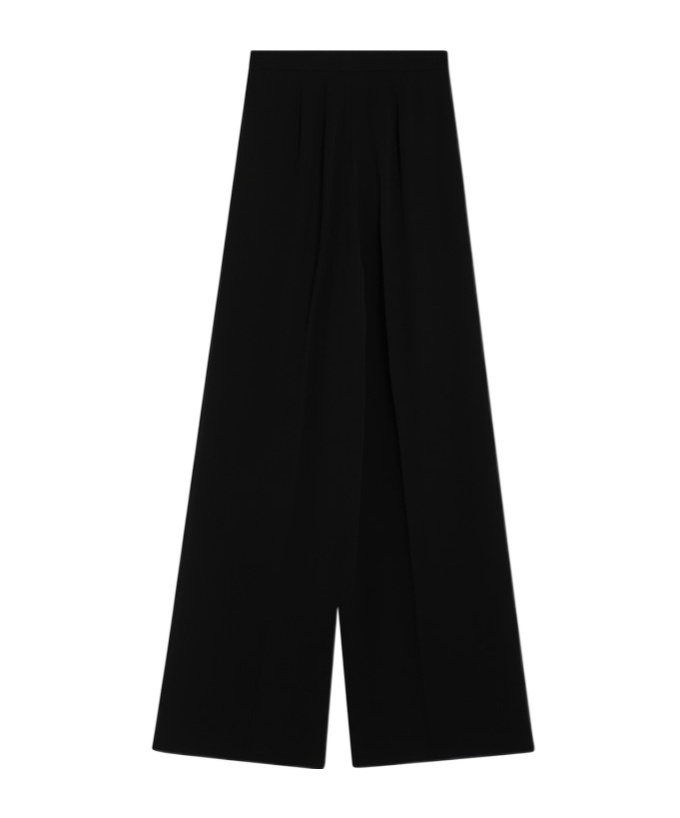 Max Mara Ninfa Wide-leg Pants In Black