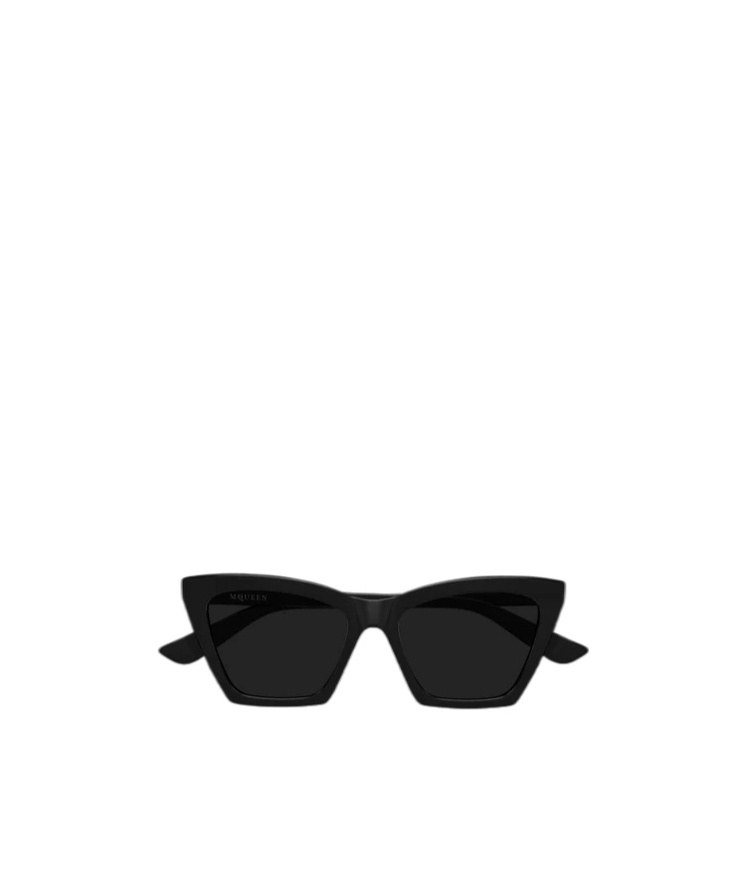 Alexander Mcqueen Frame Sunglasses In Black