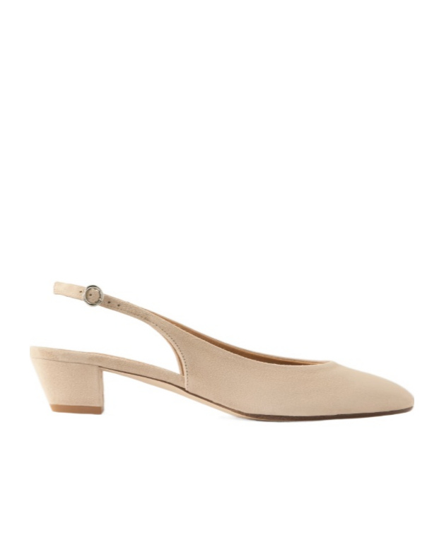 Aeyde Suede Pumps In Sand-colored