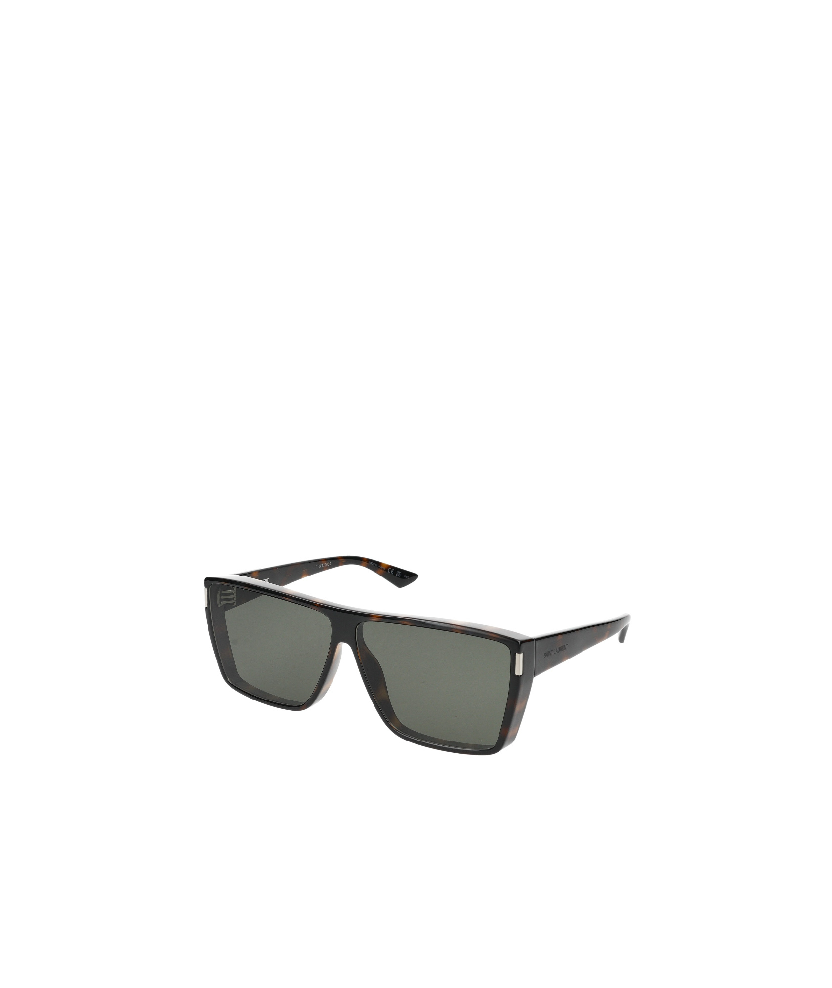 Saint Laurent Eyewear Square-frame Sunglasses In Gray