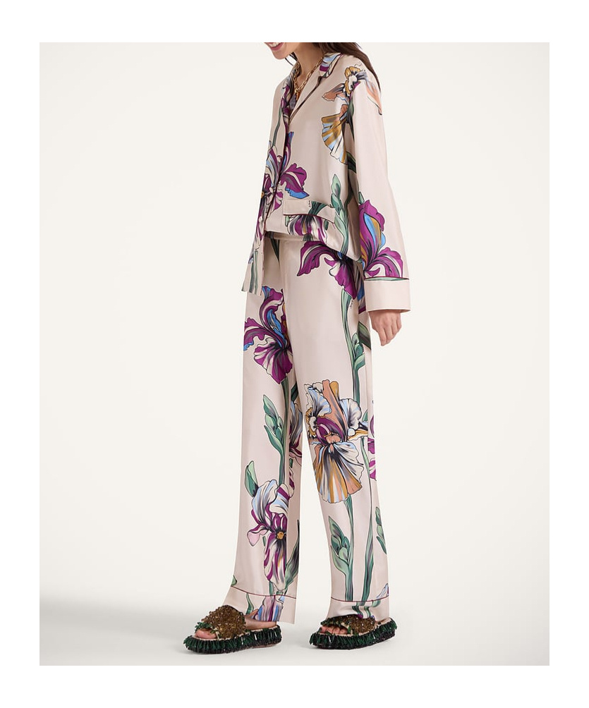 Shop La Doublej Pajama Shirt In Nude