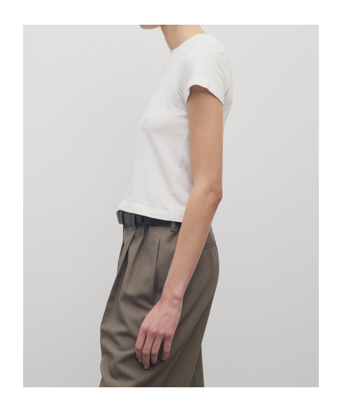 The Row Item O-neck Short-sleeved T-shirt