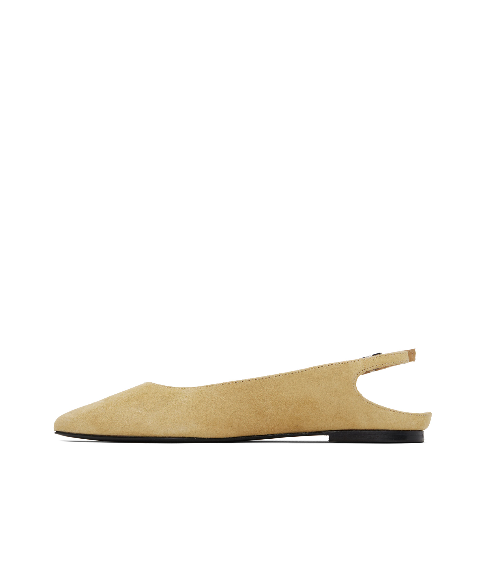 Shop By Far Pointed Toe Ballet Flats