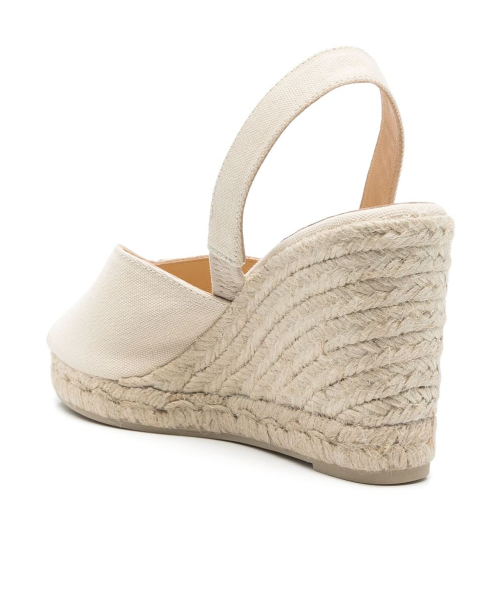 Castañer Brisa Canvas Espadrilles In White