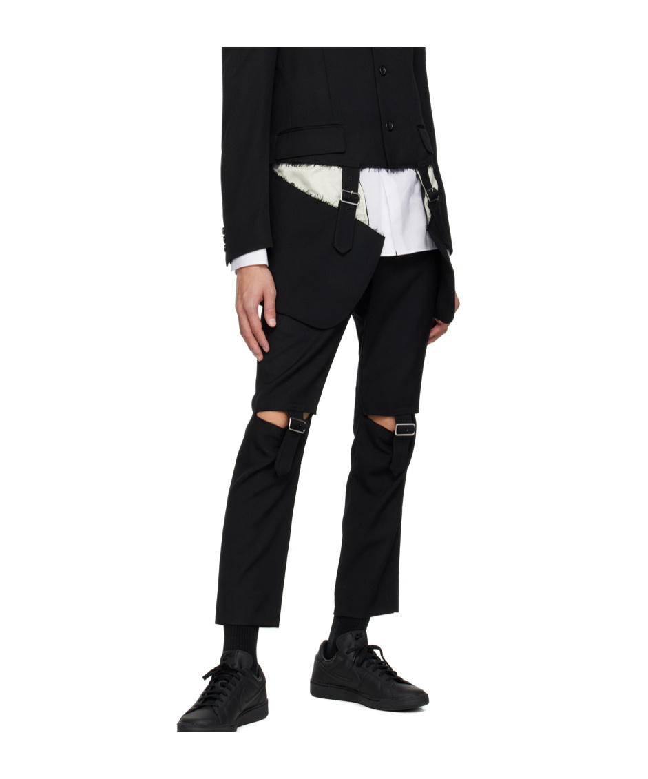 COMME DES GARÇONS BELT LOOPS SLACKS