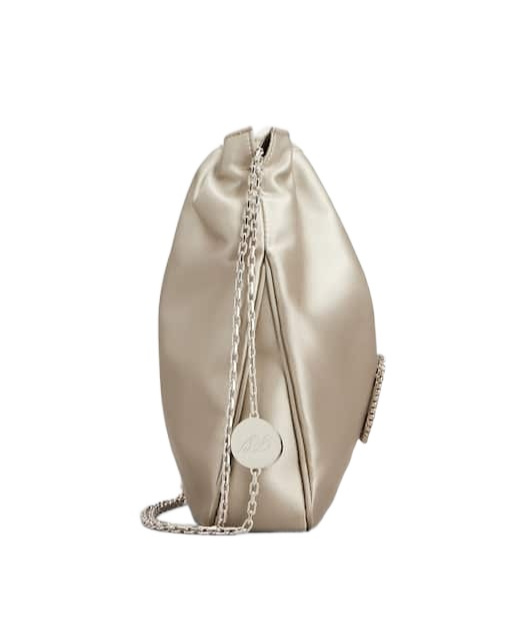 Roger Vivier Pilgrim Mini Bag In Satin