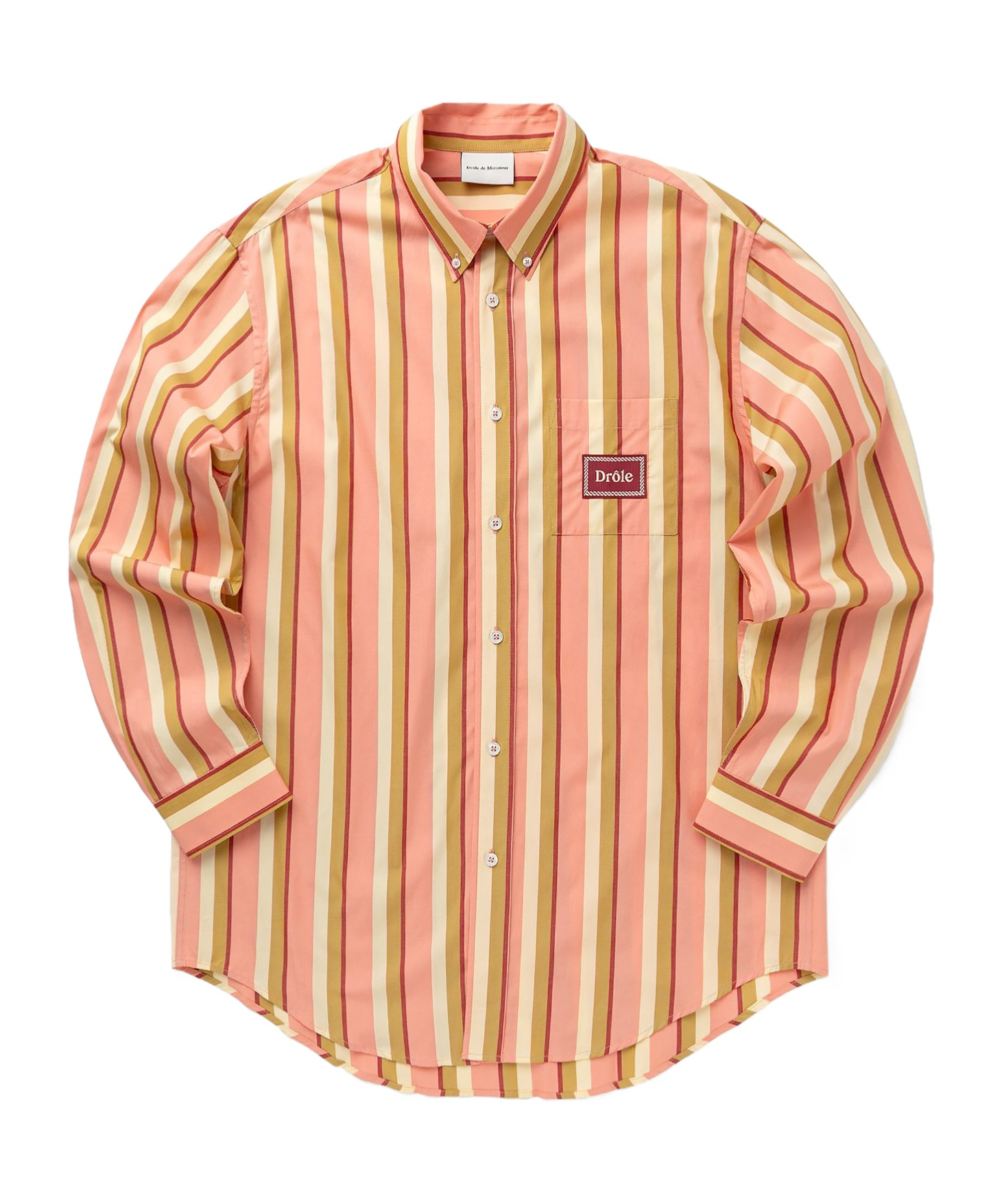 Drôle De Monsieur Long Sleeve Shirt In Multi