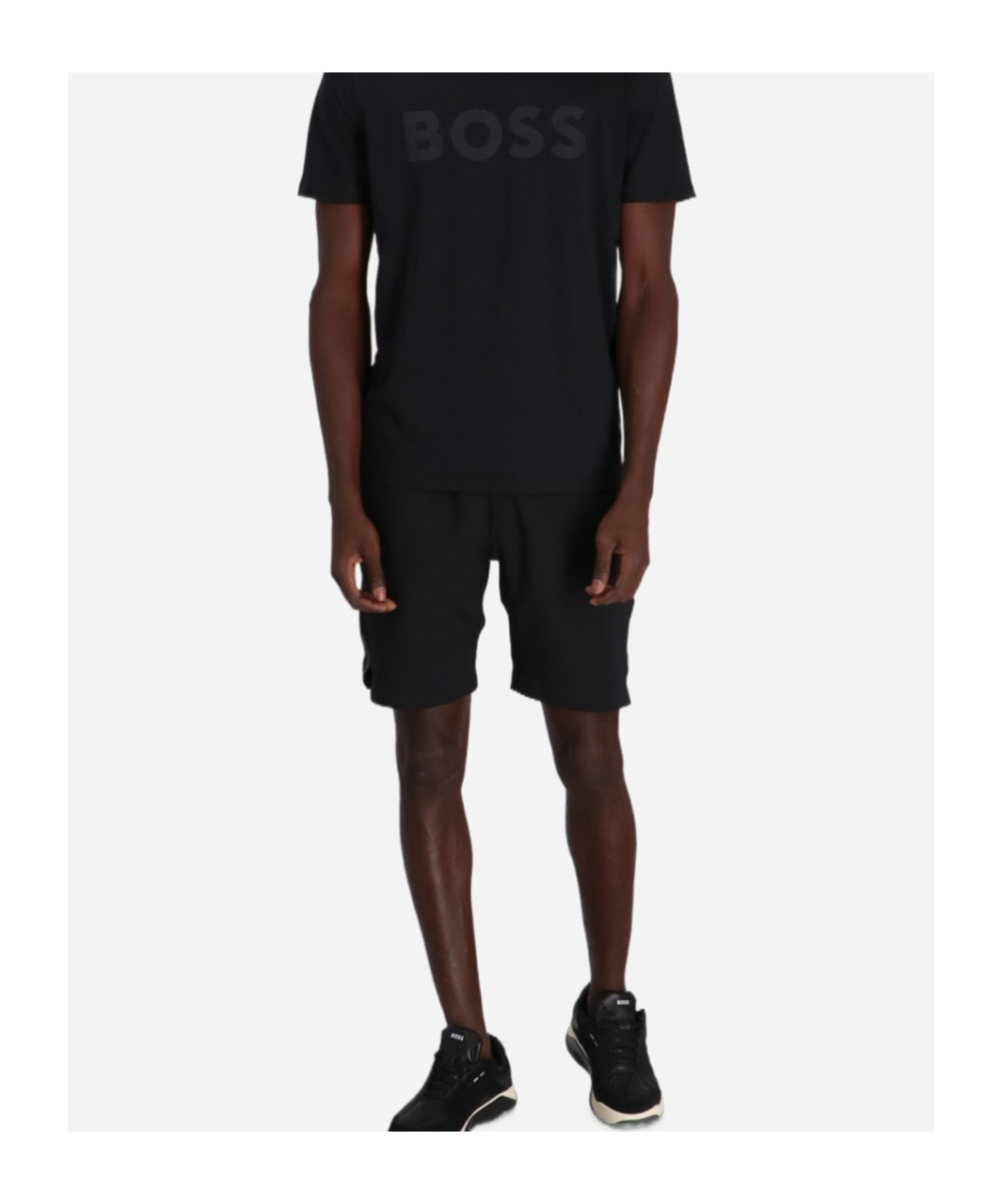 Hugo Boss Shorts Mit Elastischem Bund In Black