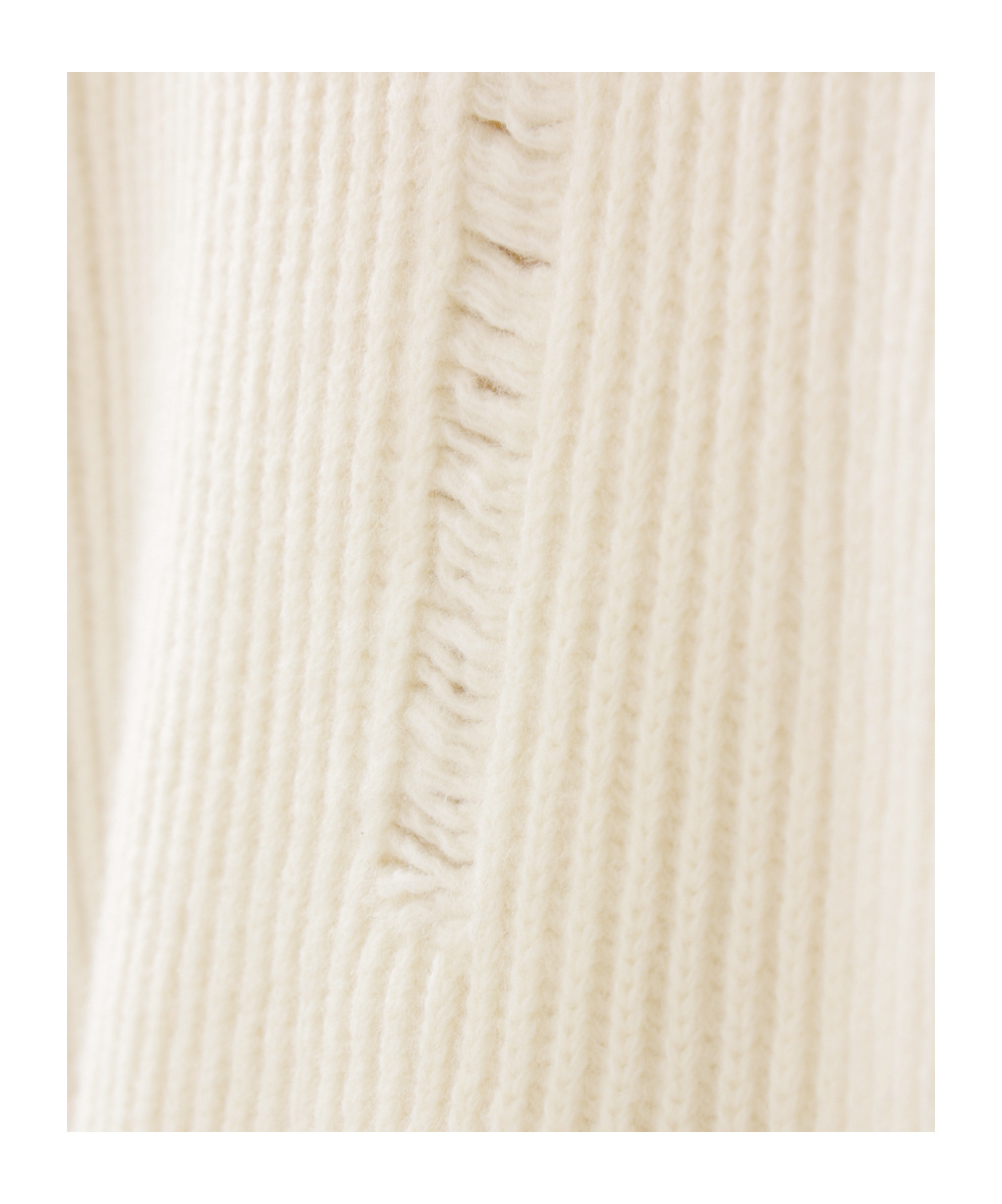 Ann Demeulemeester Turtleneck Sweater In Nude