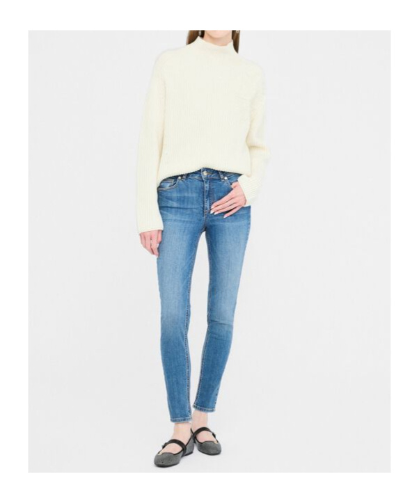 Liu •jo Logo Detail Sweater In Neutral